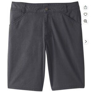 prAna Santiago Short | NWT | Men’s 32 | Charcoal Gray | 10" Inseam